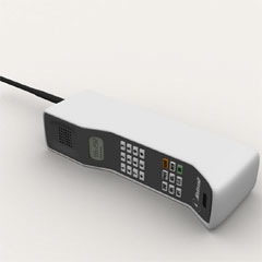 cell phone with a long antenna
